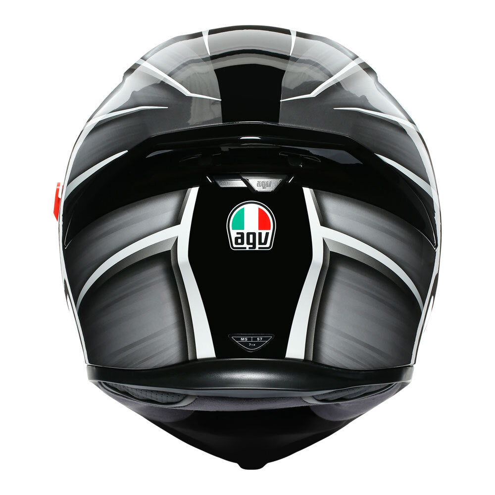 AGV K5 S - TEMPEST BLACK/SILVER S