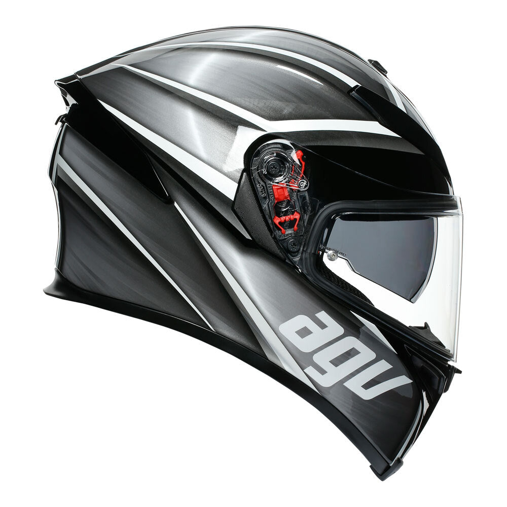 AGV K5 S - TEMPEST BLACK/SILVER S