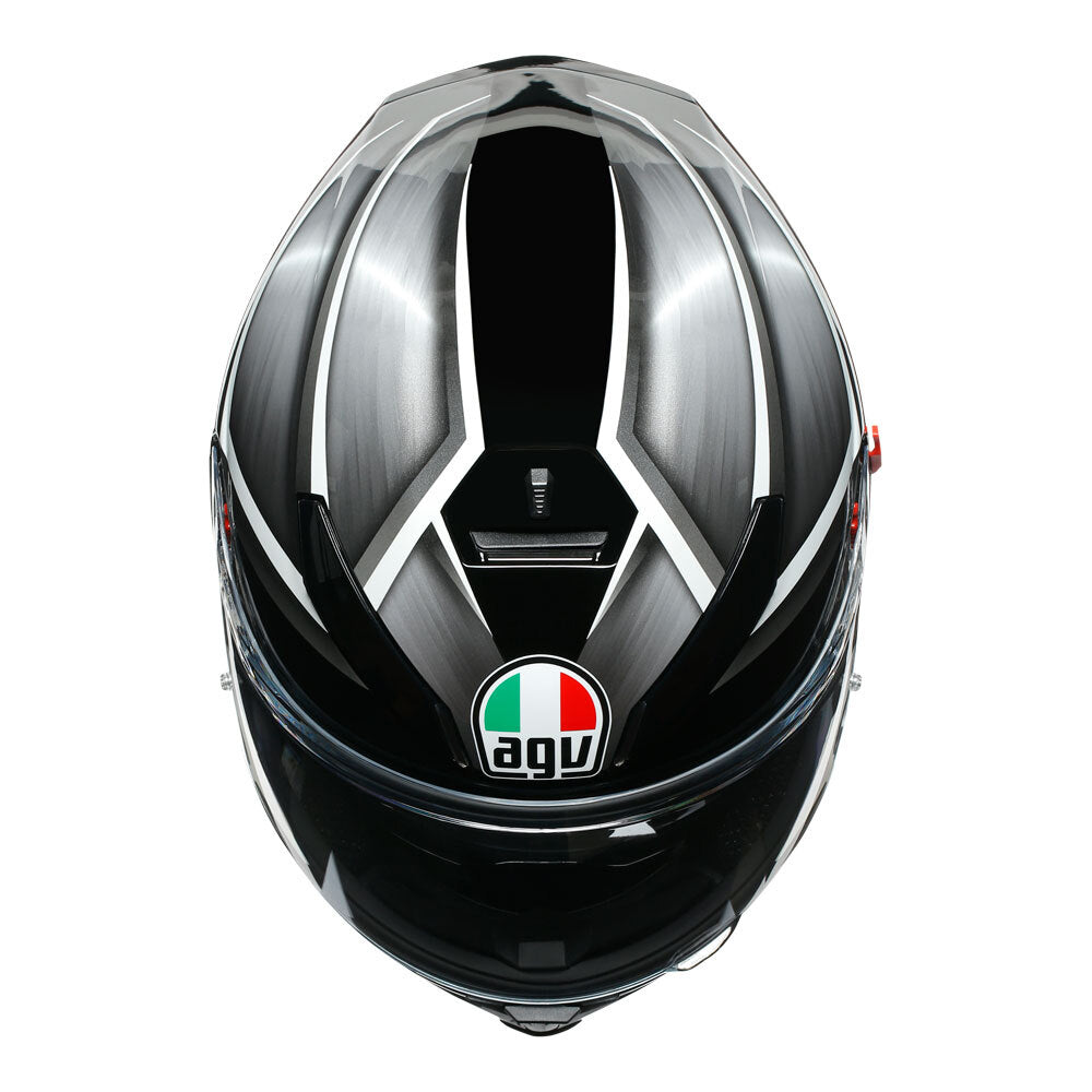 AGV K5 S - TEMPEST BLACK/SILVER S