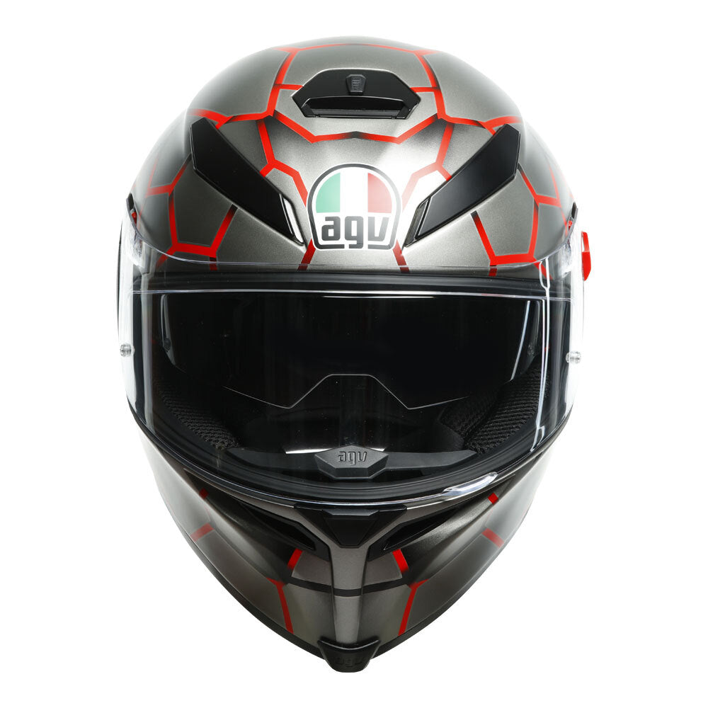 AGV K5 S VULCANUM RED S