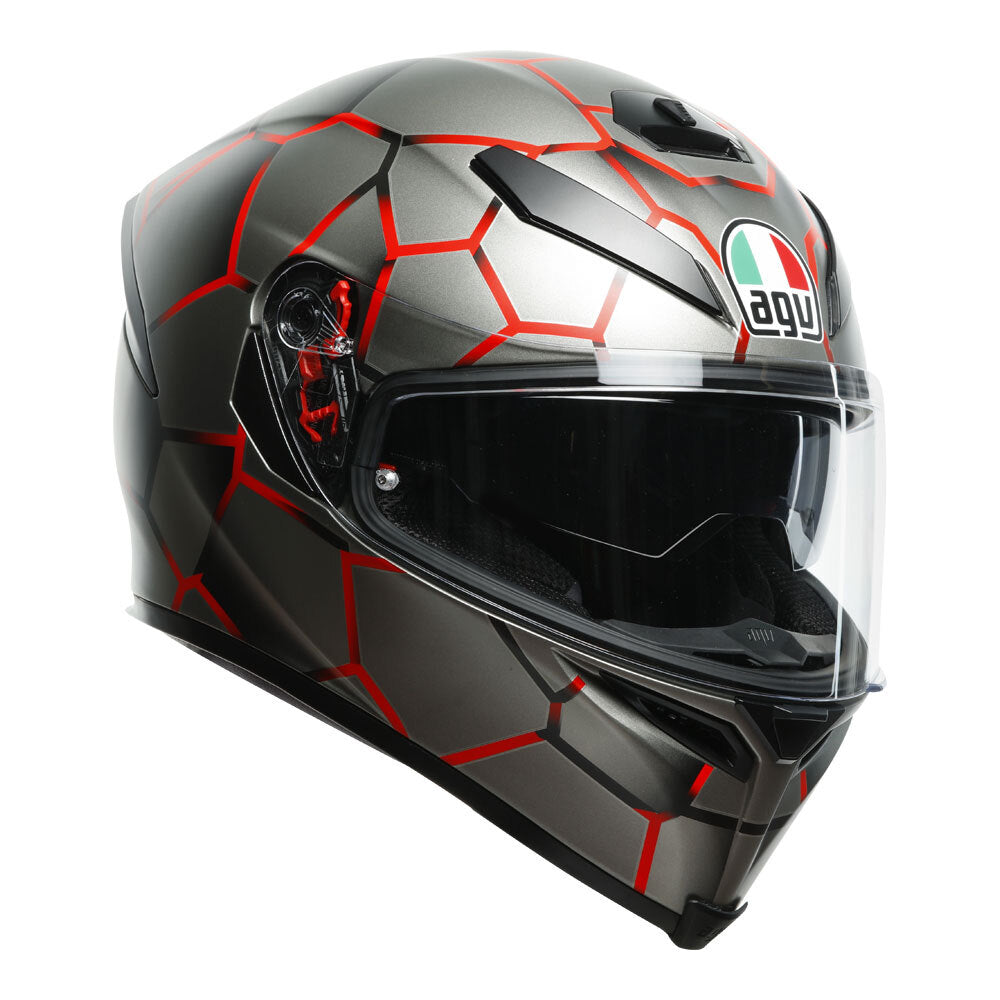 AGV K5 S VULCANUM RED MS