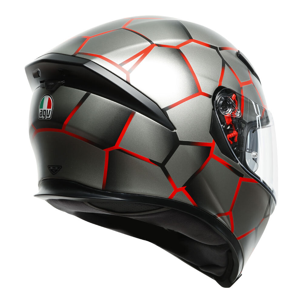 AGV K5 S VULCANUM RED MS