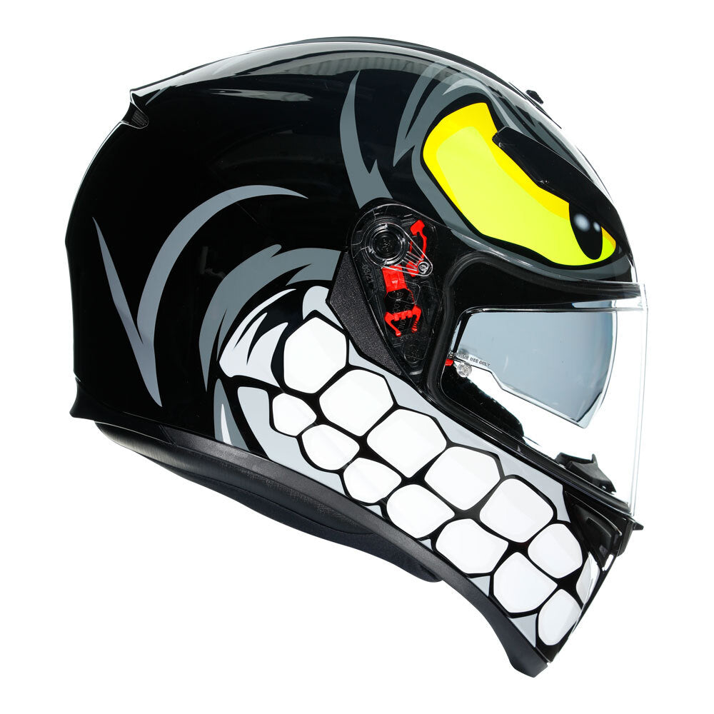 AGV K3 SV ANGRY BLACK MS