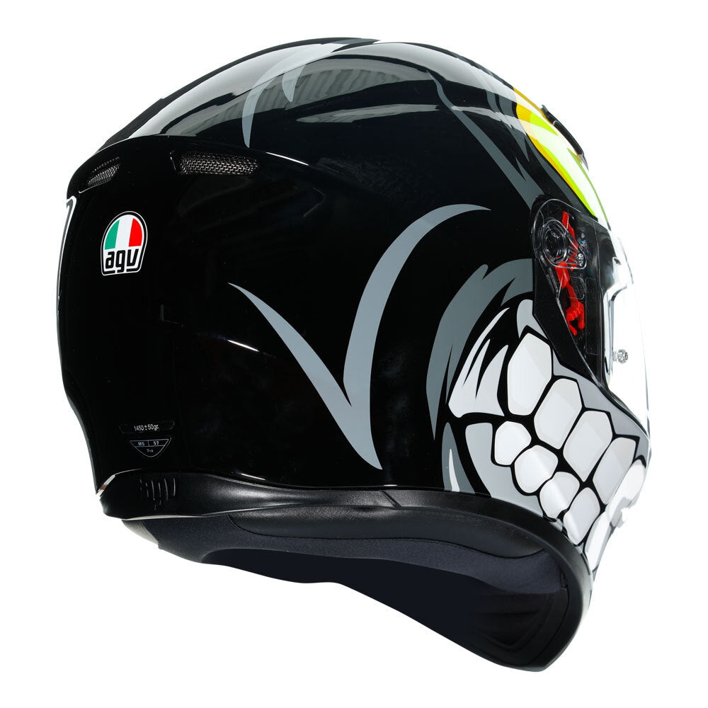 AGV K3 SV ANGRY BLACK L