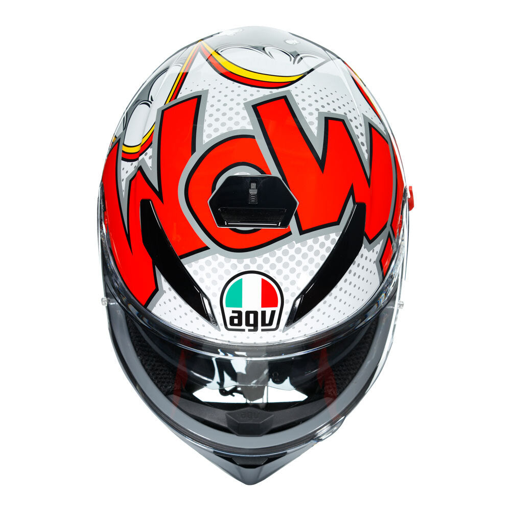 AGV K3 SV BUBBLE GREY/WHITE XL