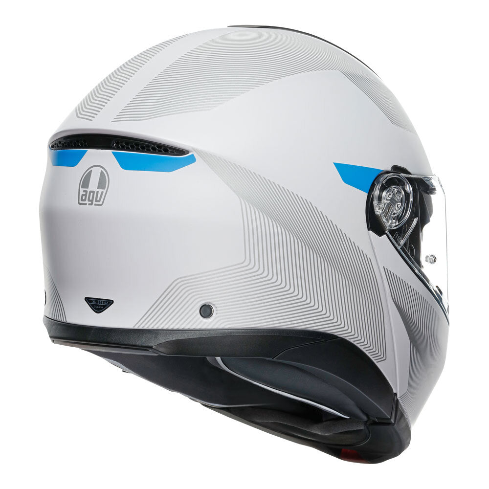 AGV TOURMODULAR FREQUENCY LIGHT GREY/BLUE XXL