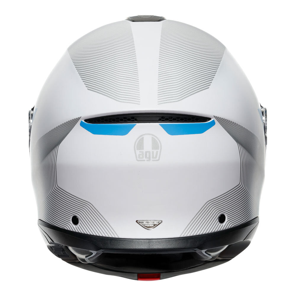 AGV TOURMODULAR FREQUENCY LIGHT GREY/BLUE XXL