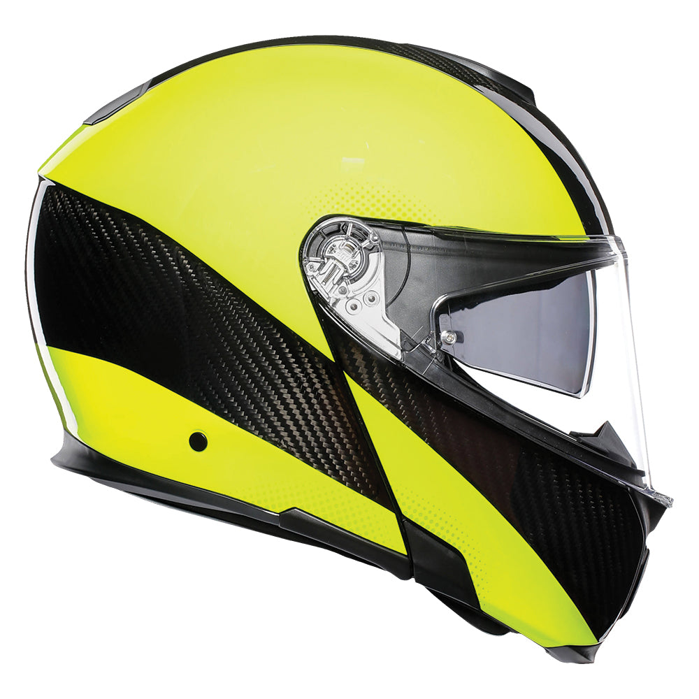 AGV SPORTMODULAR - HI-VIS CARBON/YELLOW FLURO S