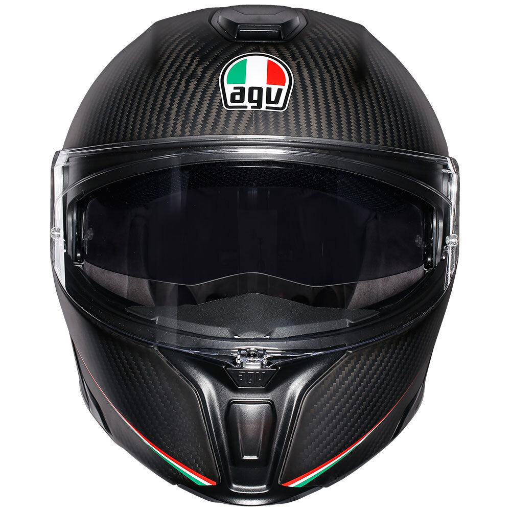 AGV SPORTMODULAR - TRICOLORE MATT CARBON/ITALY S