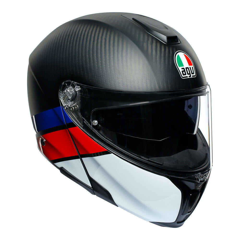 AGV SPORTMODULAR - LAYER CARBON/RED/BLUE M