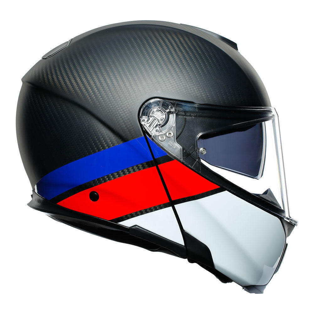 AGV SPORTMODULAR - LAYER CARBON/RED/BLUE M