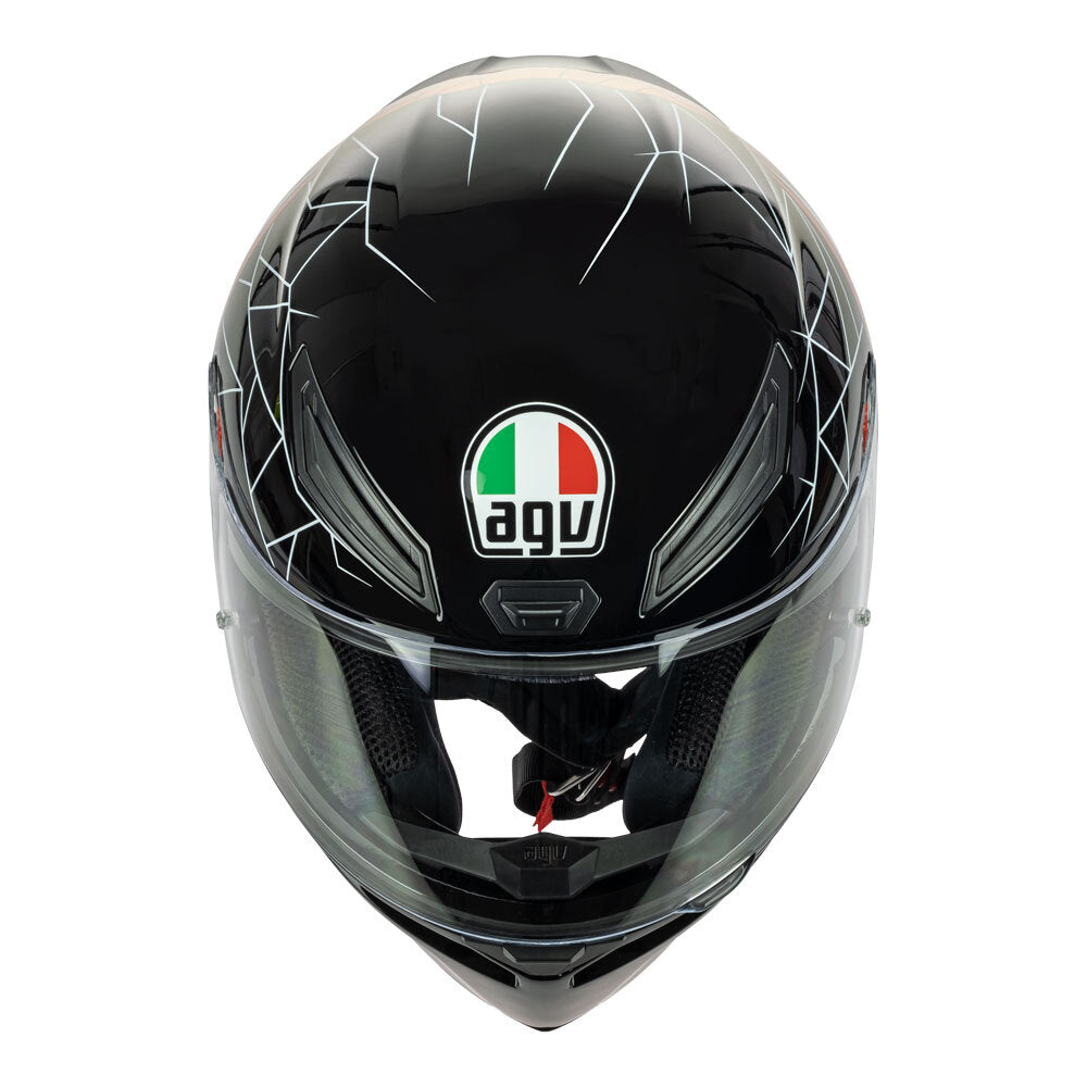 AGV K1 -  SHIFT BLACK/RED ML