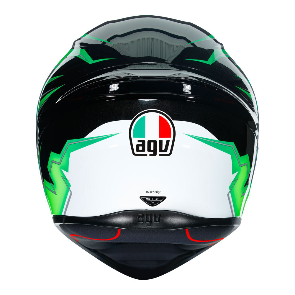 AGV K1 KRIPTON BLACK/GREEN L