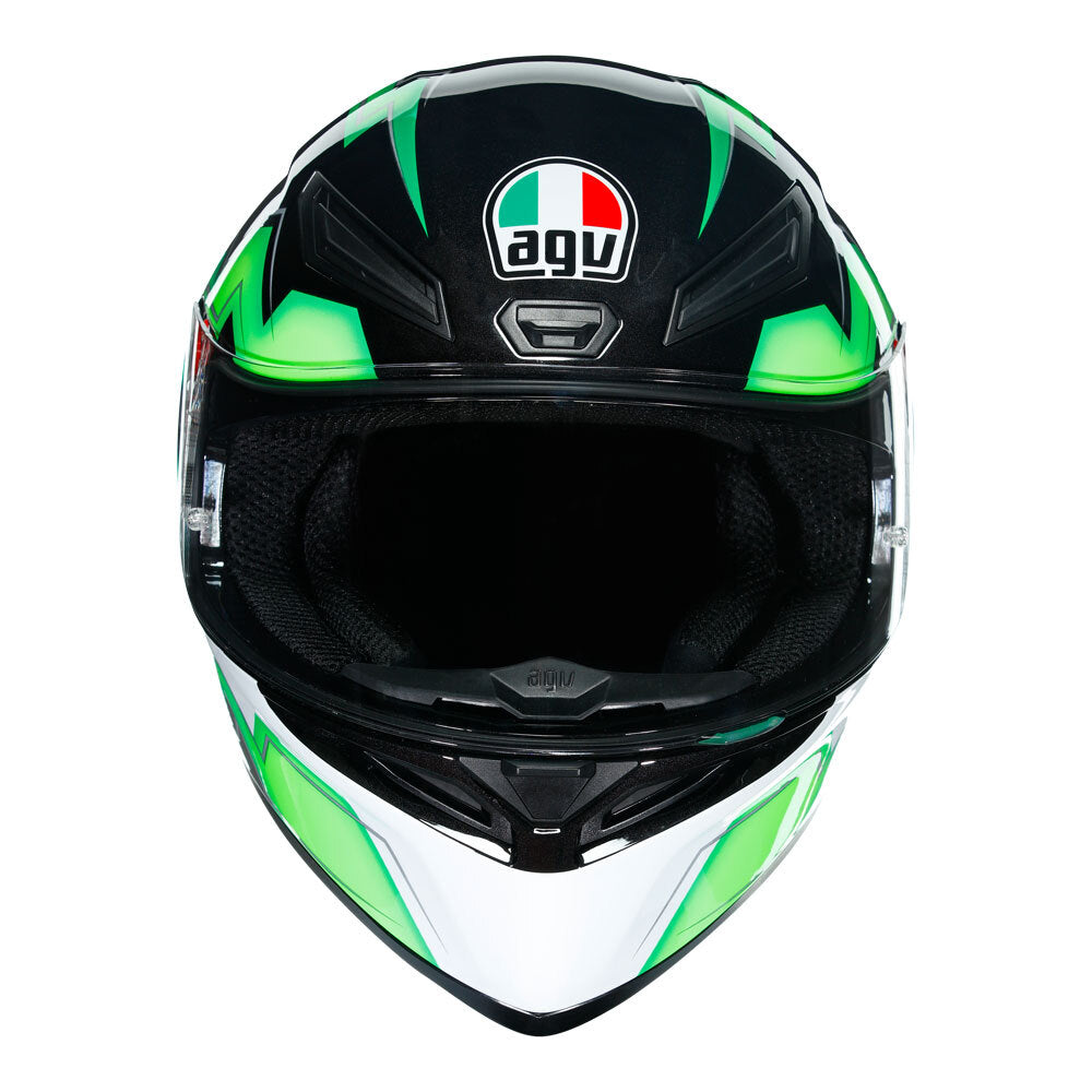 AGV K1 KRIPTON BLACK/GREEN XL