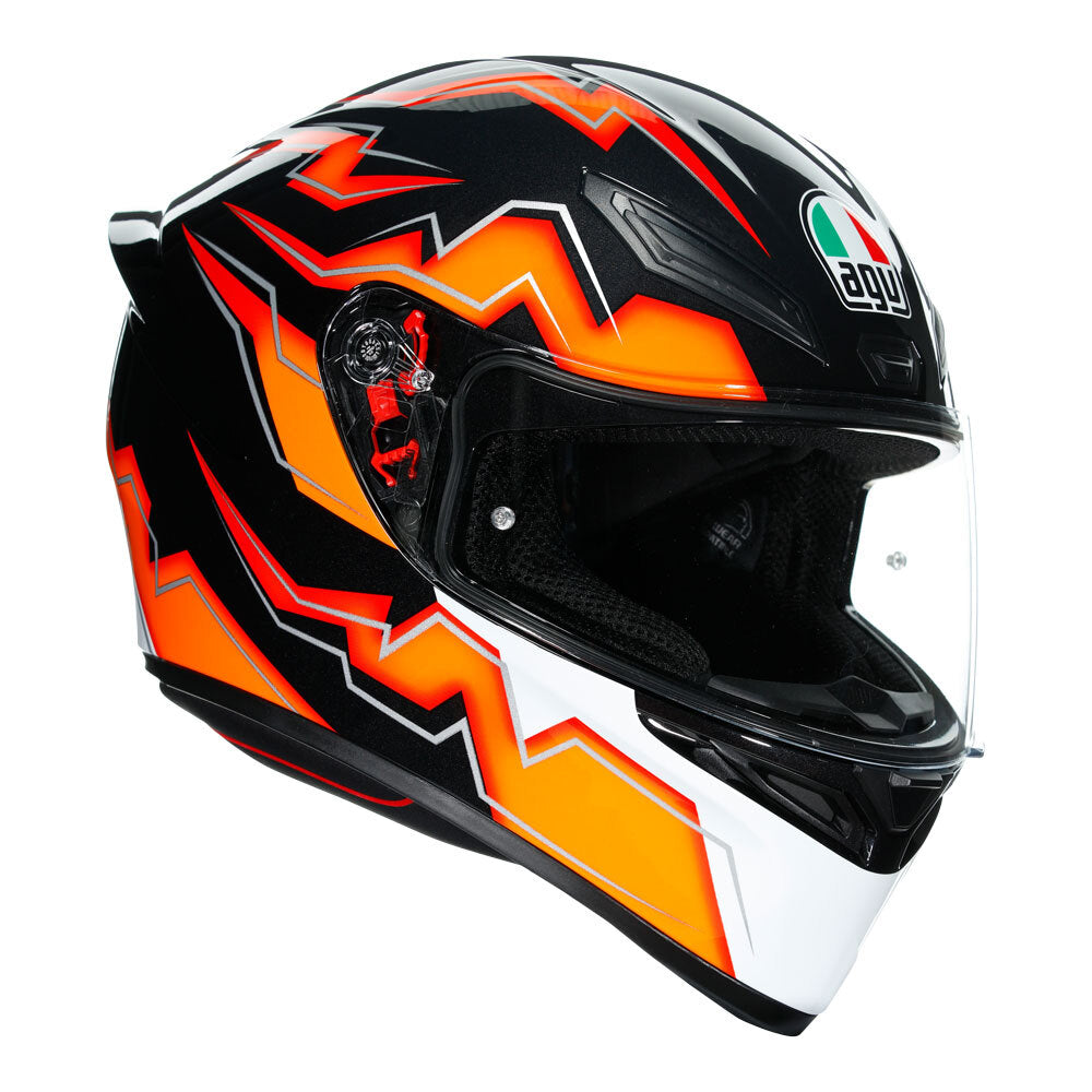 AGV K1 KRIPTON BLACK/ORANGE S