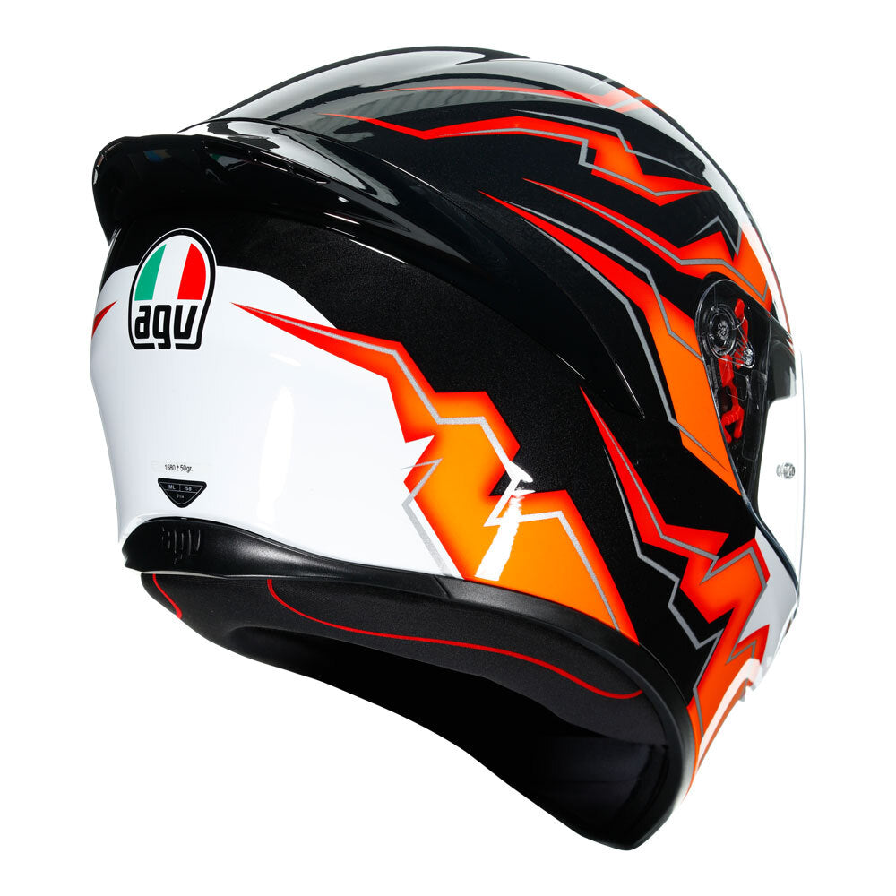 AGV K1 KRIPTON BLACK/ORANGE S