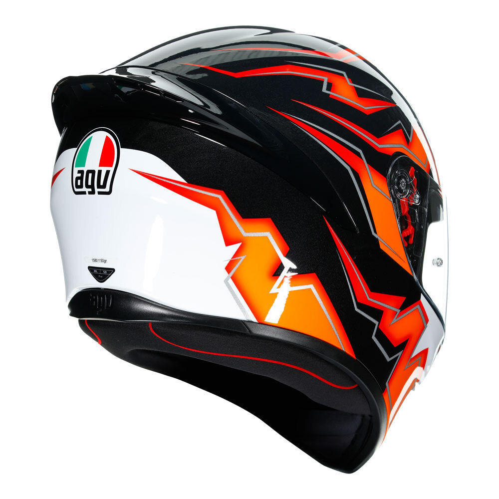 AGV K1 KRIPTON BLACK/ORANGE L