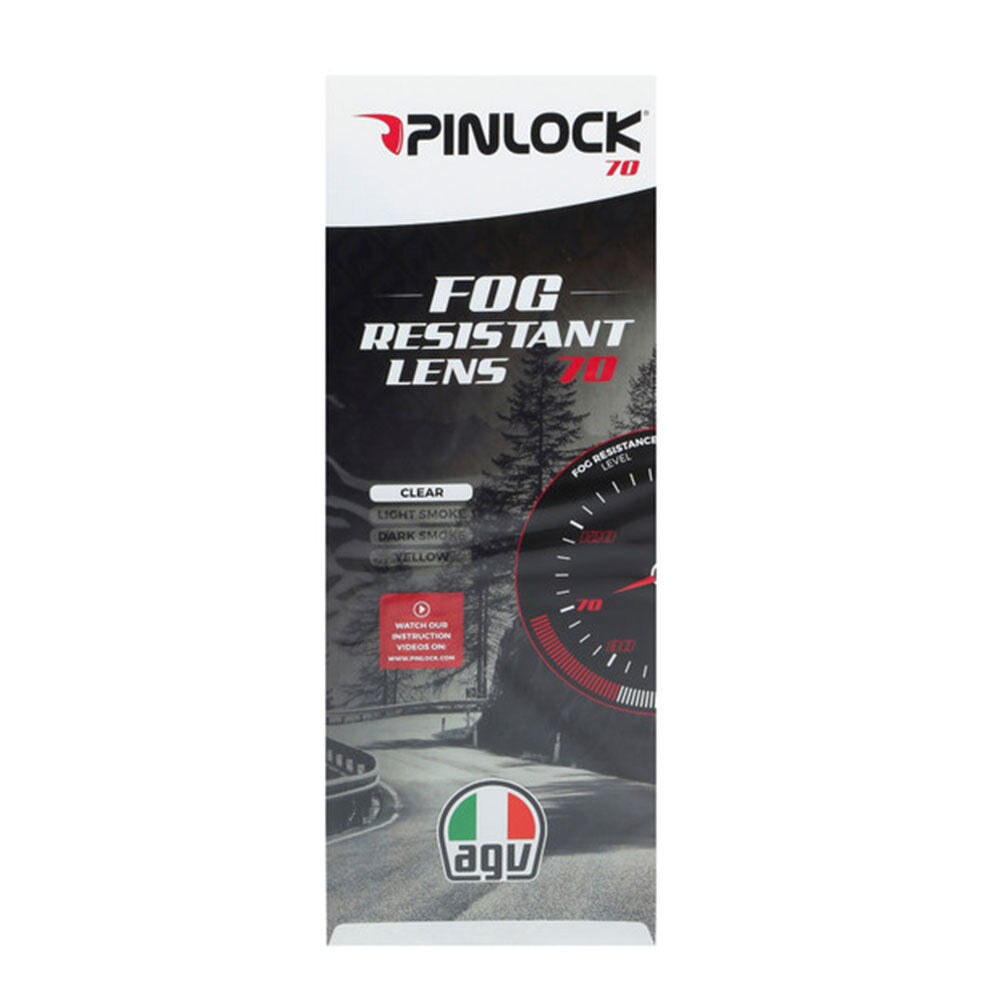 AGV MAX PINLOCK LENS 70 CLEAR DUAL 1 AX9