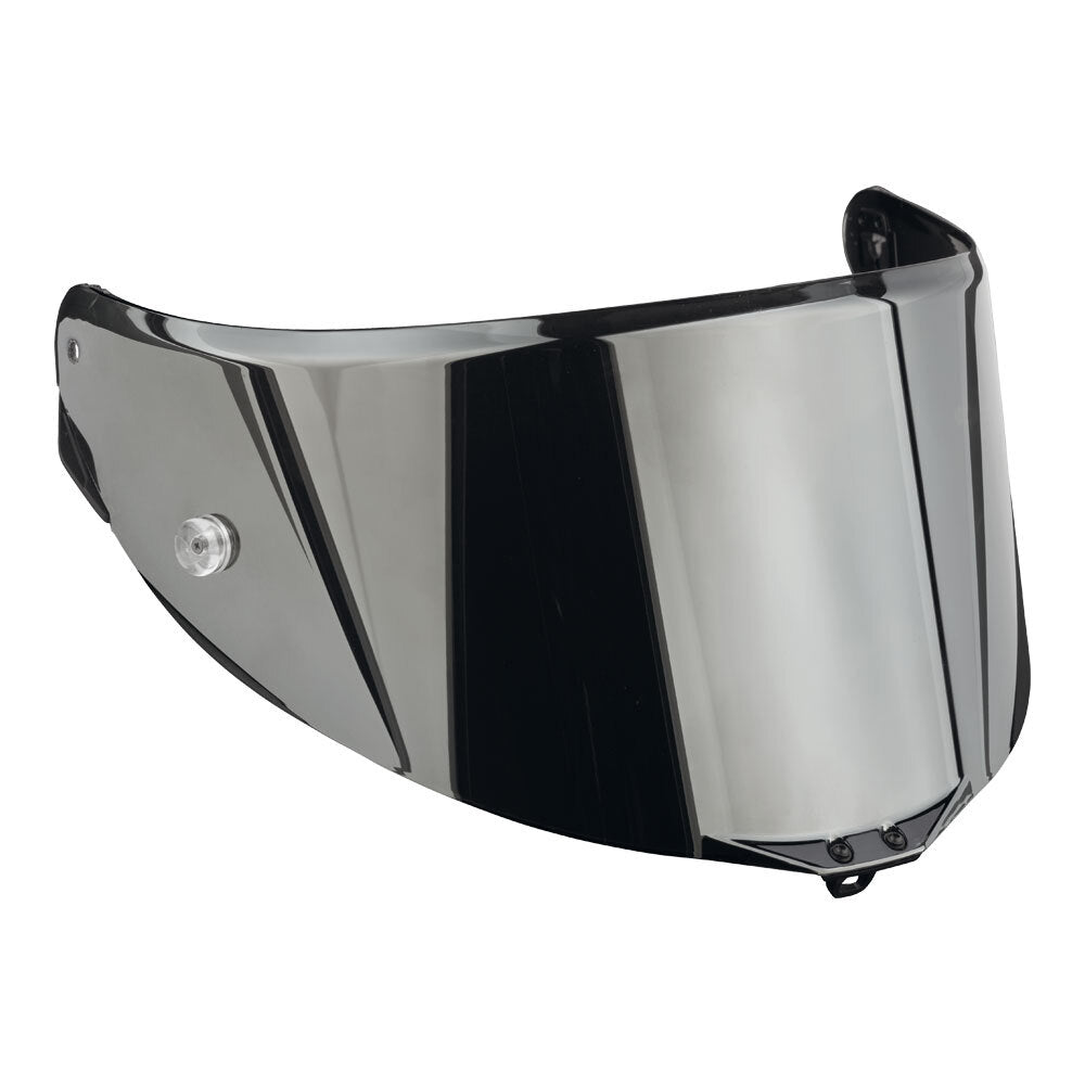 AGV VISOR SCRATCH RESISTANT RACE 3 MPLK IRIDIUM SILVER