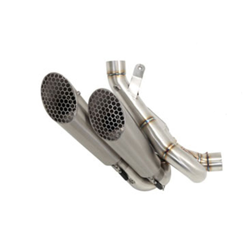 ARROW Half System 71204PR PRO-RACE Titanium Silencer with Stainless Link Pipe