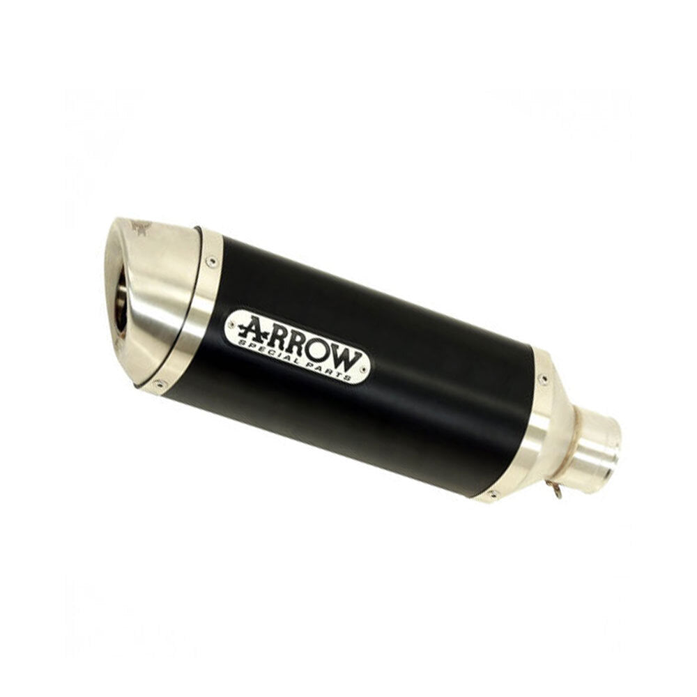 ARROW Silencer 71817AON : THUNDER Aluminium Dark with Steel End Cap Yamaha MT-07