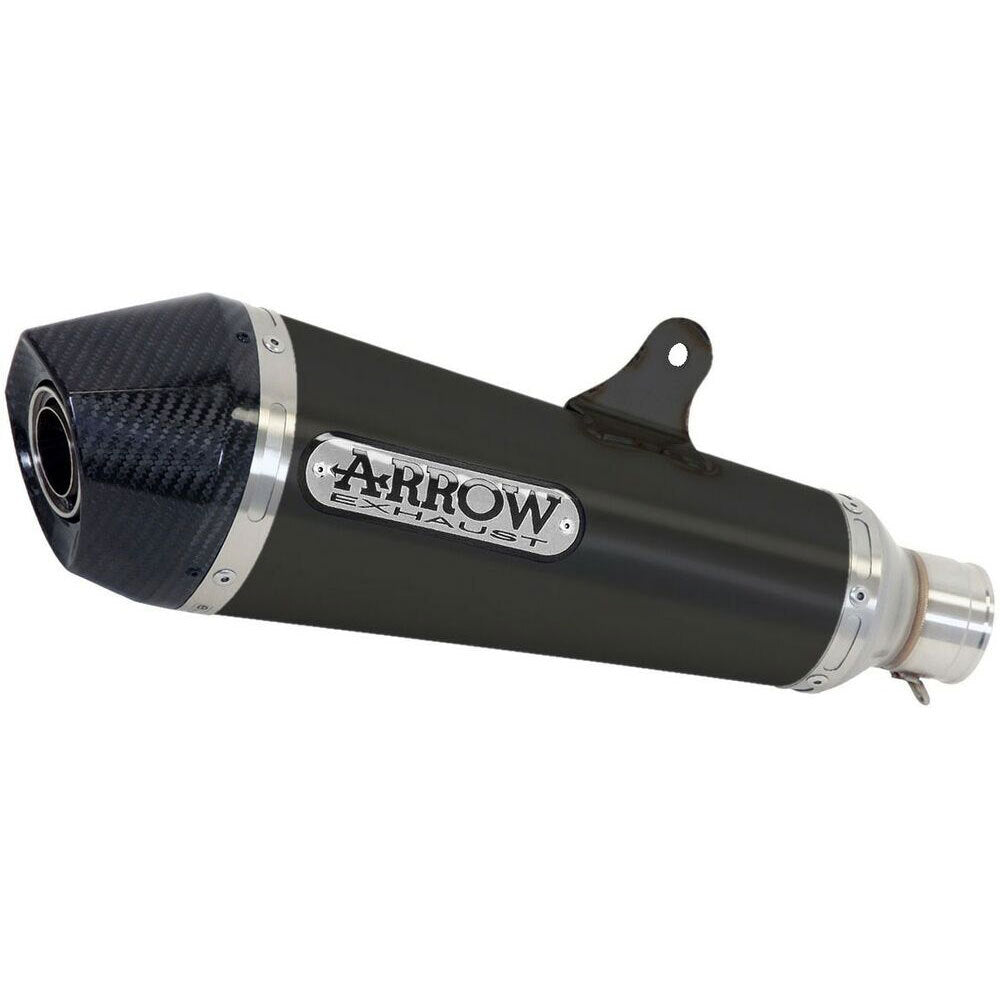 ARROW Silencer 71817XKN : X-KONE Nichrom Dark with Carbon End Cap Yamaha MT-07