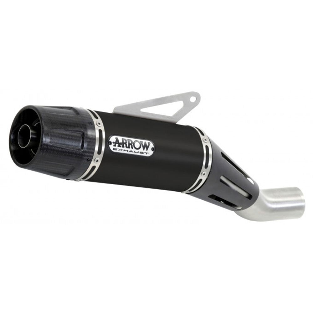 ARROW SilencerJET RACE Nichrom Black with Carbon End Cap  - 82-718-43JRN