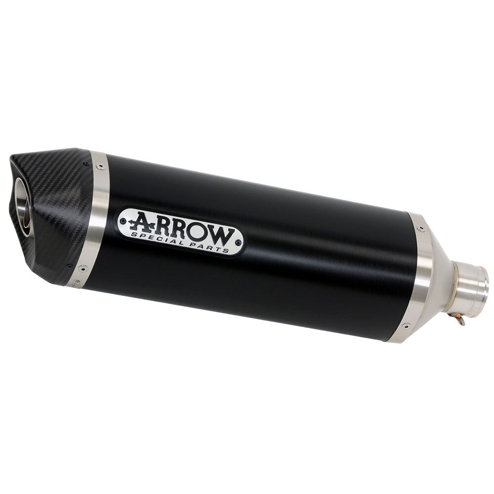 ARROW Silencer Race-TECH Aluminium Dark with Carbon End Cap  - 82-718-55AKN