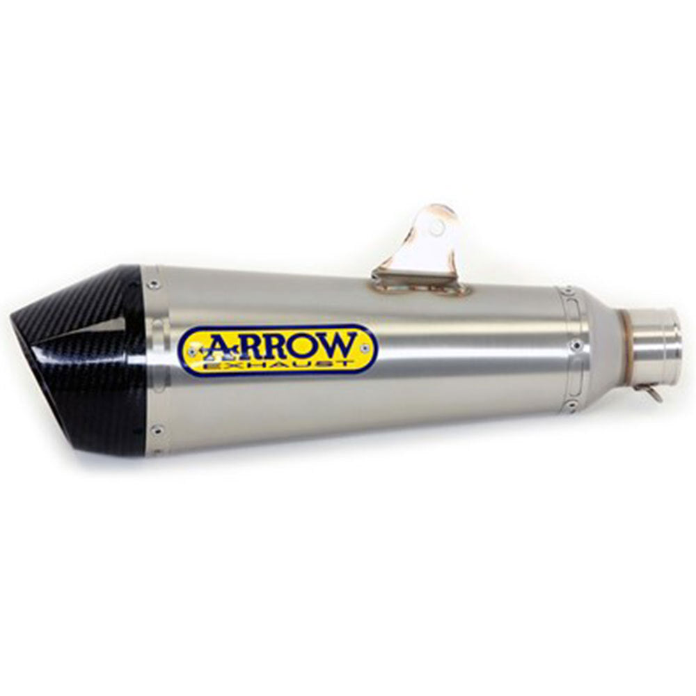 ARROW Silencer X-KONE Nichrom Silver with Carbon End Cap  - 82-718-55XKI