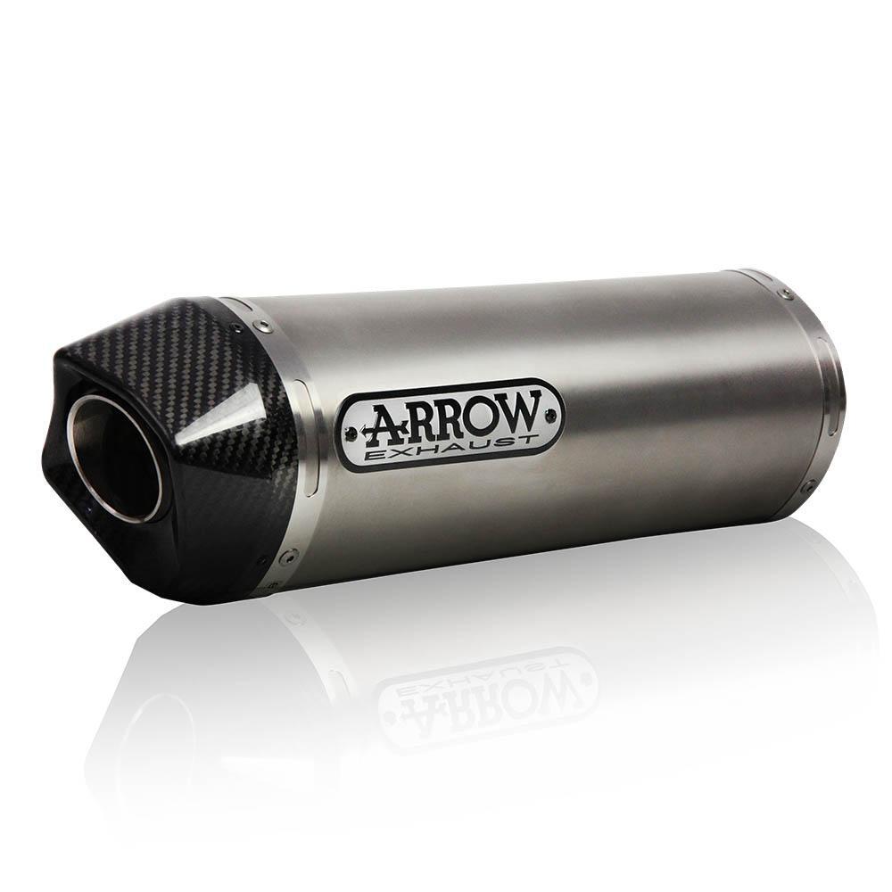 ARROW Silencer Race-TECH Titanium with Carbon End Cap  - 82-718-56PK