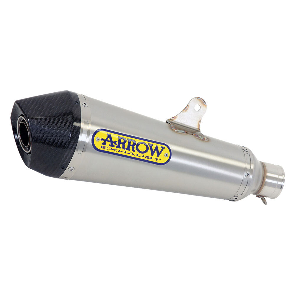 ARROW Silencer X-KONE Nichrom Silver with Carbon End Cap  - 82-718-56XKI