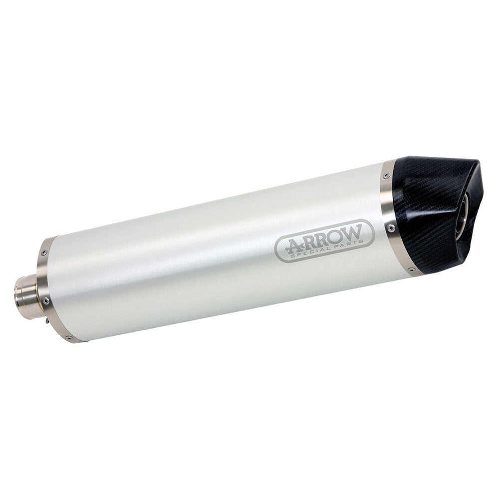 ARROW Silencer - MAXI RACE-TECH Aluminium with Carbon End Cap  - 82-726-14AK