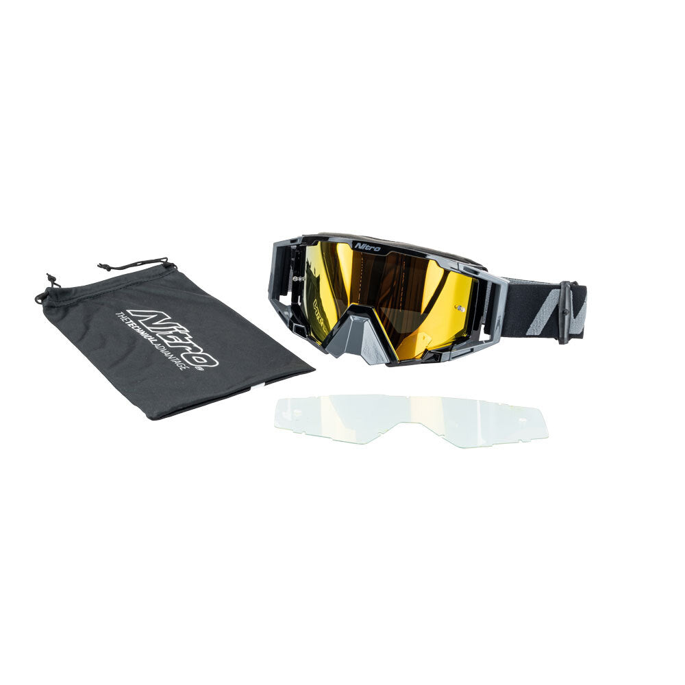 NITRO NV-100 MX GOGGLE GREY/BLACK