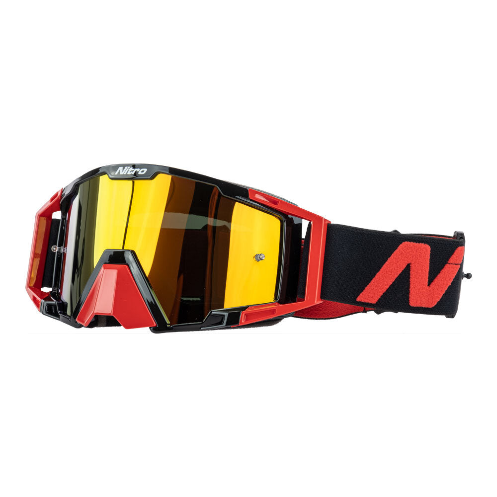 NITRO NV-100 MX GOGGLE RED/BLACK