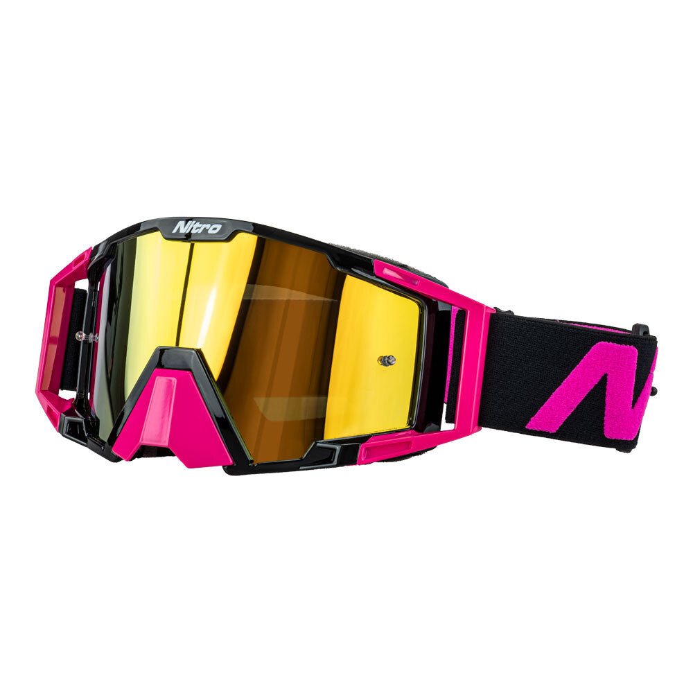 NITRO NV-100 MX GOGGLE PINK/BLACK