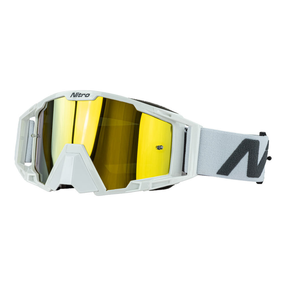 NITRO NV-100 MX GOGGLE WHITE