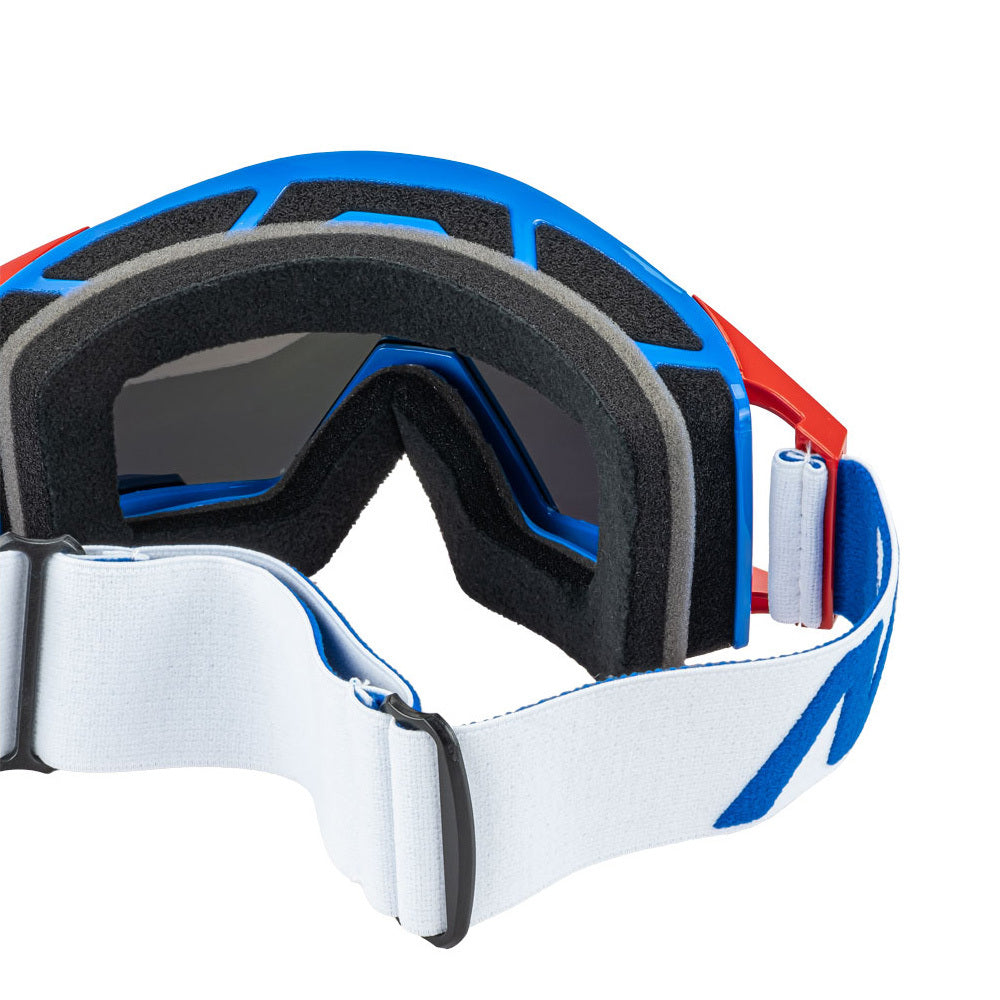 NITRO NV-100 MX GOGGLE BLUE/RED/WHITE