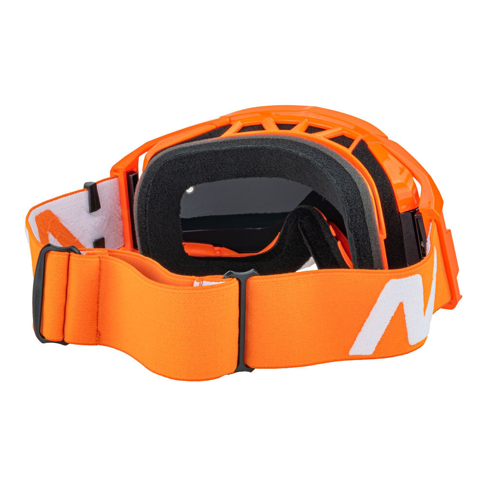 NITRO NV-150 MX GOGGLE ORANGE FRAME RED LENS