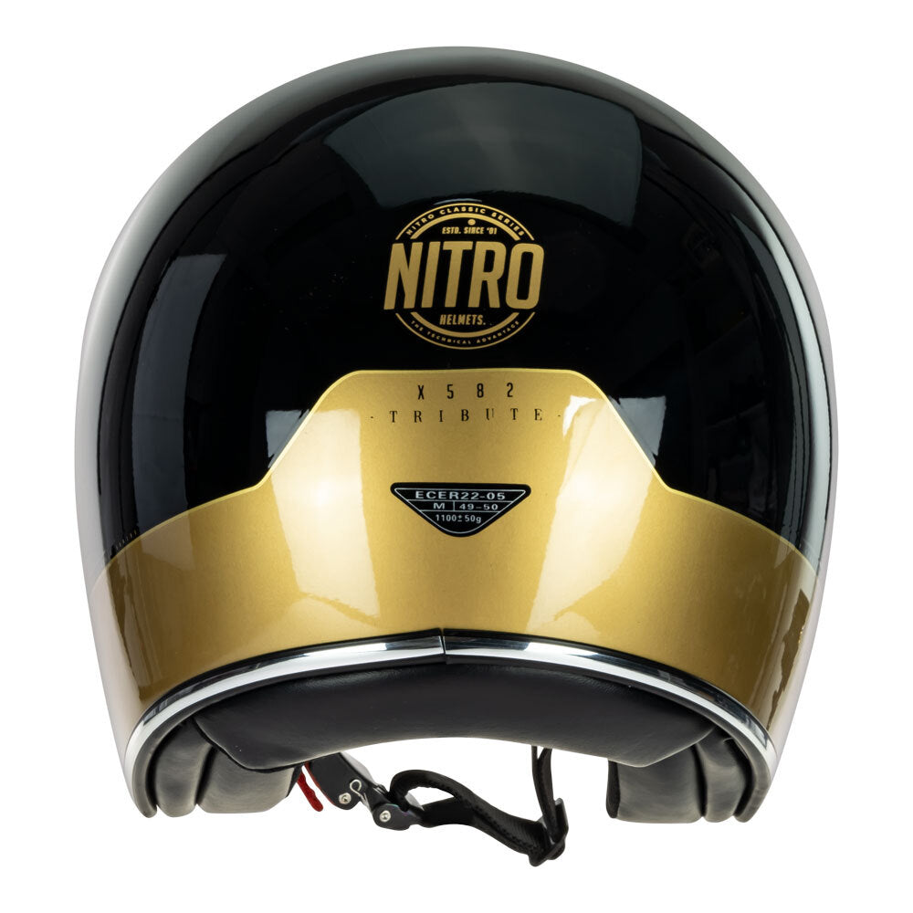 NITRO X582 TRIBUTE BLACK/GOLD XS