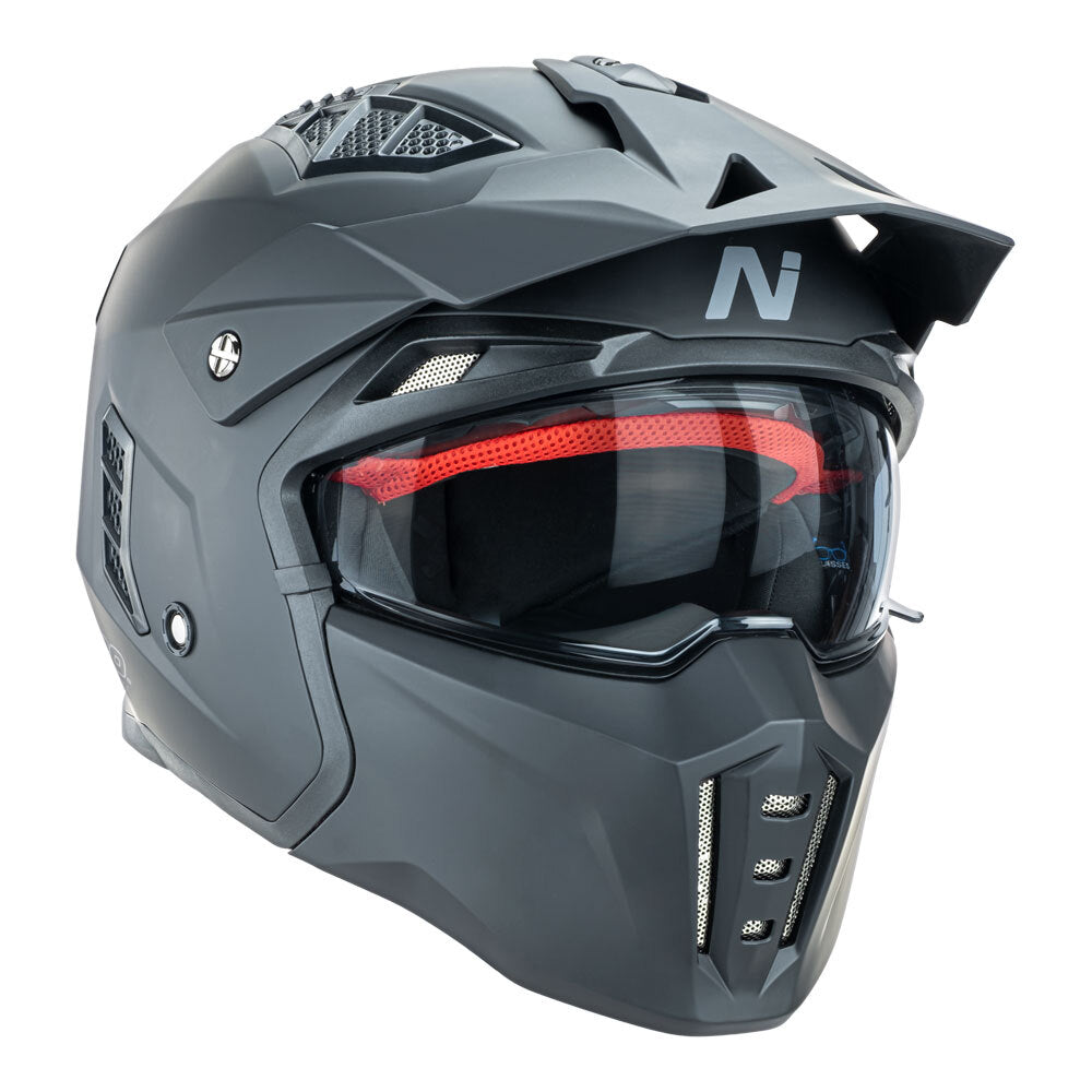 NITRO NZ302 COMMANDO MATT BLACK S