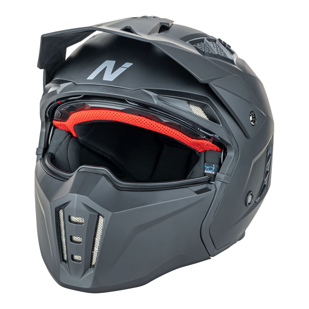 NITRO NZ302 COMMANDO MATT BLACK S