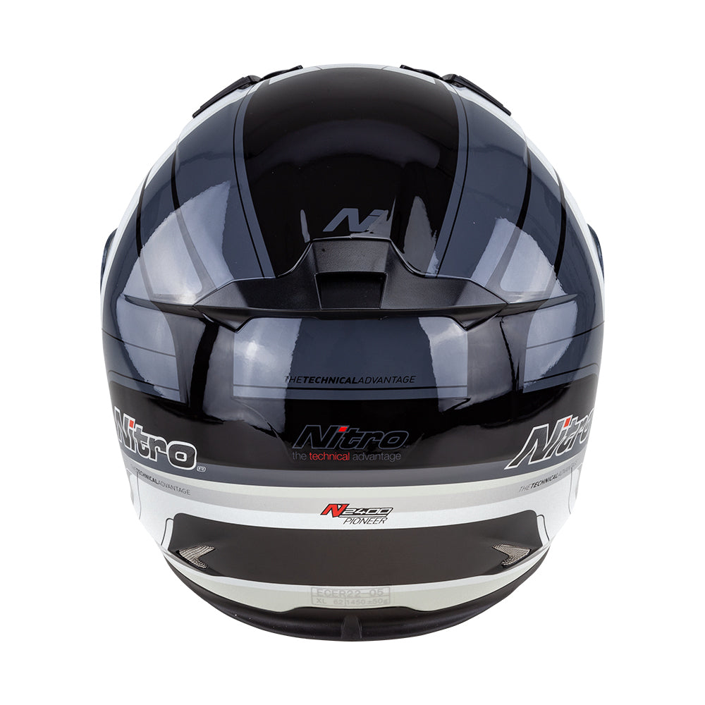 NITRO N2400 PIONEER BLACK/WHITE/SILVER XL