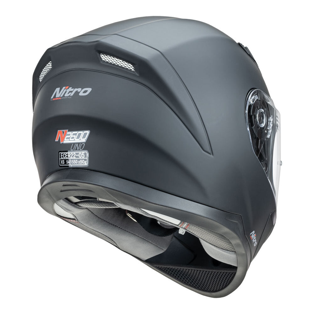NITRO N2600 UNO DVS SATIN BLACK XL