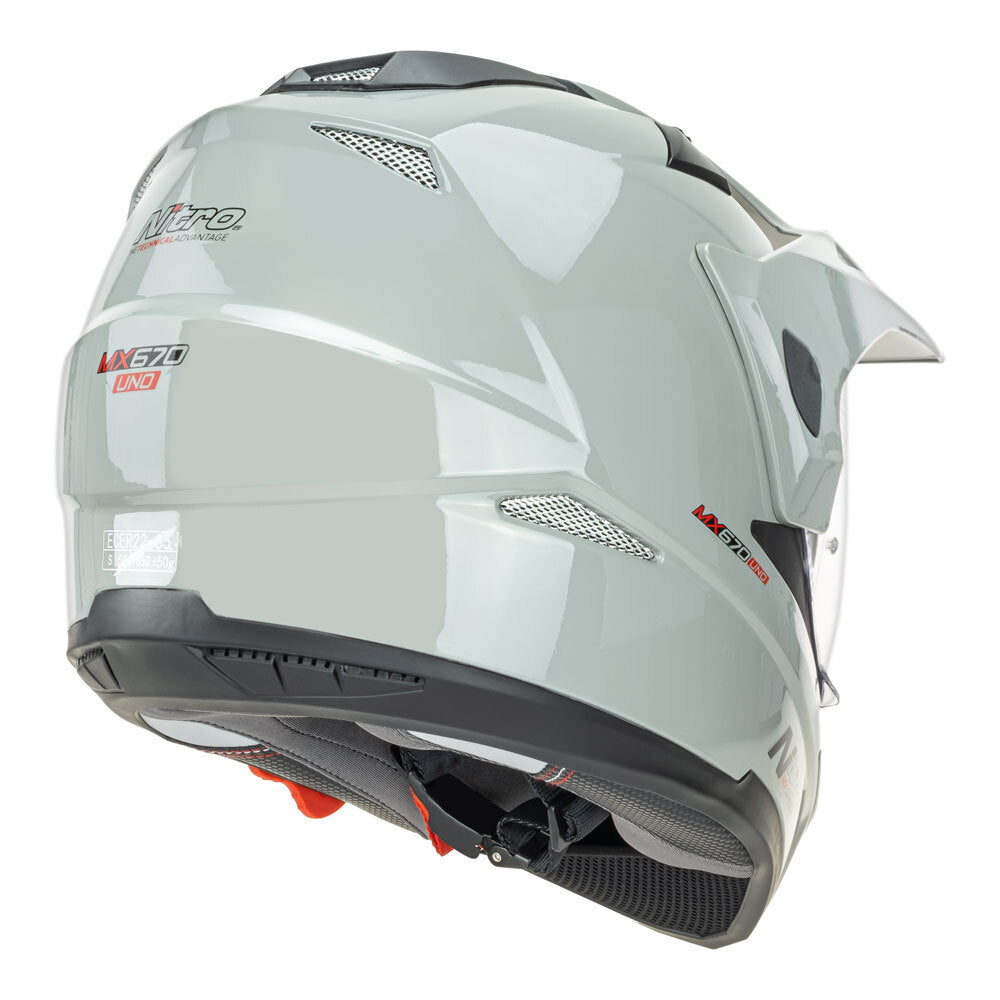 NITRO MX670 UNO ADVENTURE GLOSS TITANIUM XXL