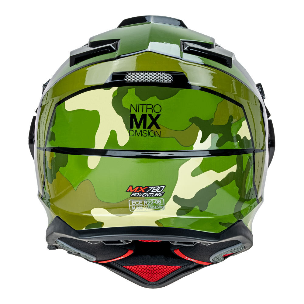 NITRO MX780 ADVENTURE GREEN CAMO SMALL