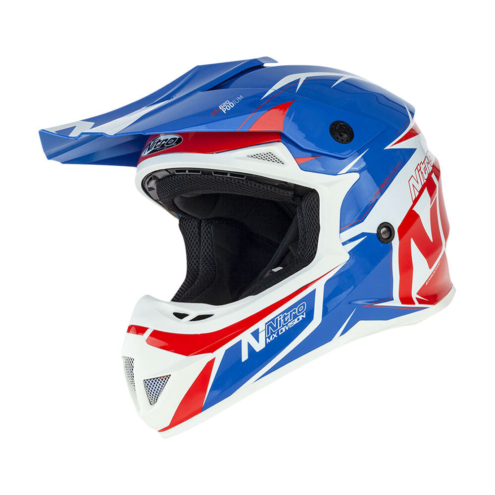 NITRO MX620 PODIUM BLUE/RED/WHITE XL