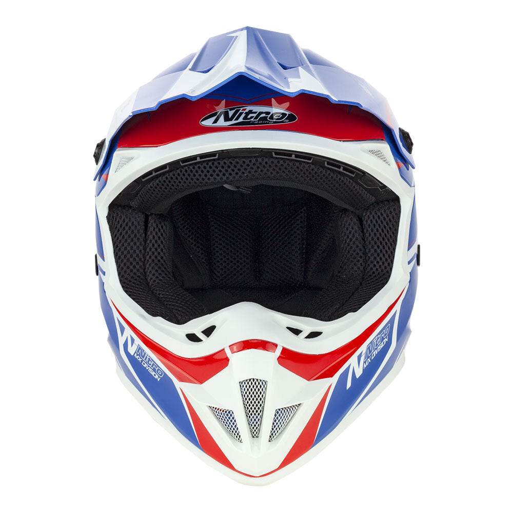 NITRO MX620 PODIUM BLUE/RED/WHITE XL