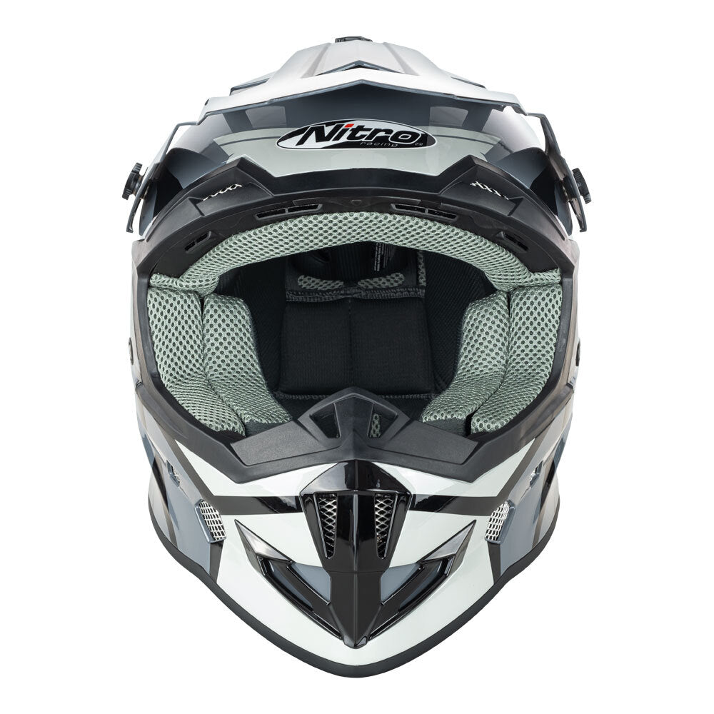 NITRO MX700 SATIN BLACK/GUNMETAL XL