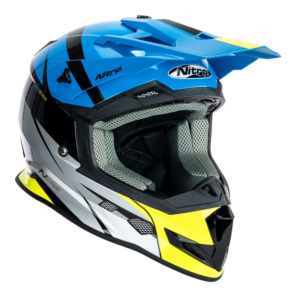 NITRO MX700 RECOIL BLUE/BLACK/GREY/FLURO M