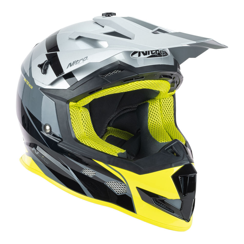 NITRO MX700 RECOIL GREY/BLACK/FLURO XS